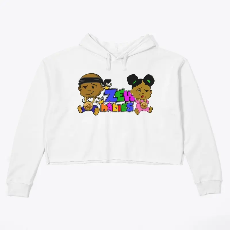 Zew Babies Women's Crop Hoodie